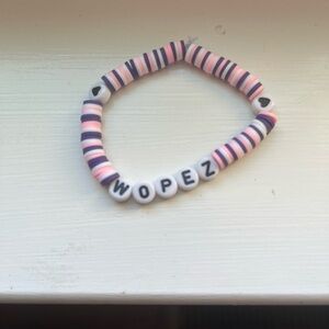 Pink and Purple Beaded Bracelet the rookie